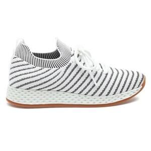 NWT/B J/Slides OPY Urban Sport Sneaker White-Black Women's 6M